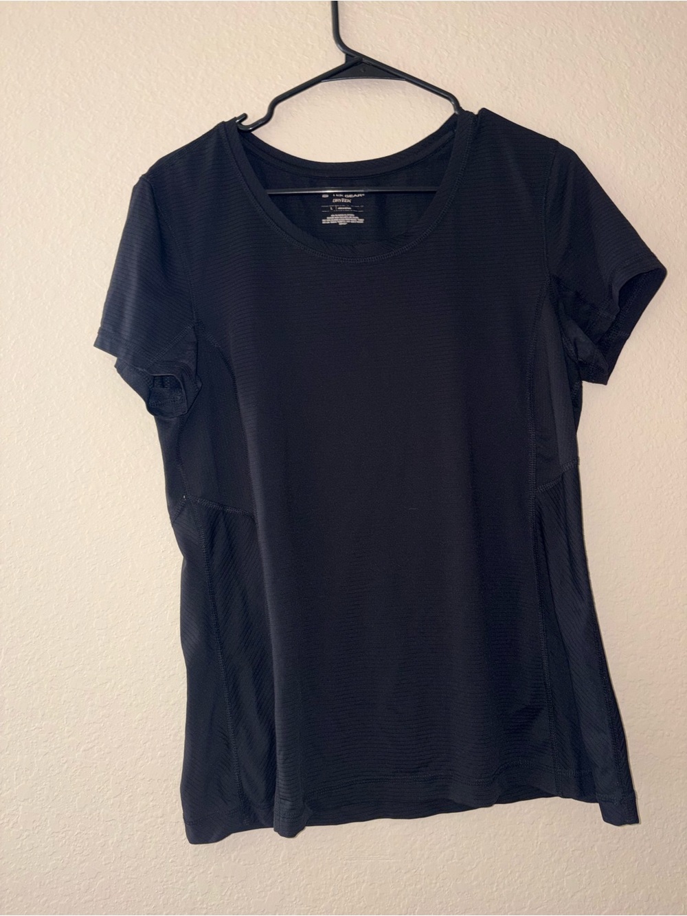 tek gear Black Short Sleeve Active Tee